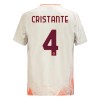 Camiseta de fútbol AS Roma Cristante 4 Segunda Equipación 2024-25 - Hombre